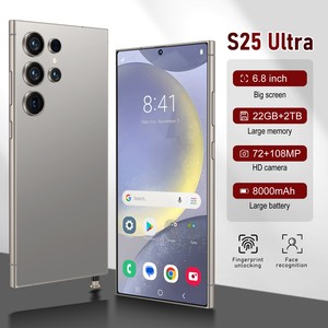 22G+2TB Último Modelo 2025 S25 Ultra Flagship 5G LTE CDMA Android 15 Deca Core Gaming 108MP S-Pen Pantalla LED 144Hz Doble SIM Desbloqueado - Product Image 1