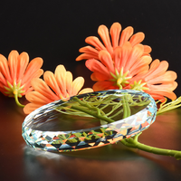 Trophée en cristal K5 en forme de tournesol, prix de gros, récompenses en verre vierges, gravure laser 3D personnalisée, cadeau d'affaires en verre cristal