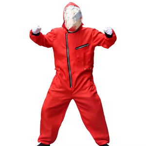 Disfraz <span class=keywords><strong>de</strong></span> Carnaval <span class=keywords><strong>de</strong></span> Halloween para Fiesta, Mono <span class=keywords><strong>de</strong></span> Juego <span class=keywords><strong>de</strong></span> Rol <span class=keywords><strong>de</strong></span> Dinero, Disfraz <span class=keywords><strong>de</strong></span> Asalto, Traje <span class=keywords><strong>de</strong></span> Carnaval Rojo <span class=keywords><strong>de</strong></span> Resurrección para Adultos, Ropa <span class=keywords><strong>de</strong></span> Película y TV - Product Image 4