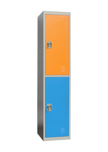 Tủ Đựng Đồ Cá Nhân Giá Rẻ Tủ Kim Loại 2 Tầng Tủ Khóa Thép Hai Cửa - Product Image 5