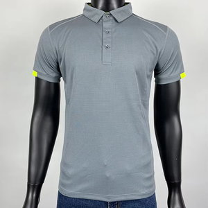 เสื้อโปโลกอล์ฟผู้ชายไซส์ใหญ่ ผ้าโพลีเอสเตอร์ 100% แห้งเร็ว รับสกรีนโลโก้ - Product Image 2