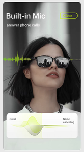 2025 dernières AI Smart Audio musique lunettes Vision nocturne magnétique Anti-bleu lunettes de soleil sans fil pour Bluetooth Smart Wearable - Product Image 6