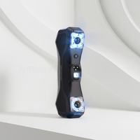 Revopoint Metro X Pro 3D Blue: Многолинейный лазерный сканер с полным полем обзора и структурированным светом, высокоточный, портативный, проводной/USB/WiFi, ABS