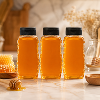 Bouteille distributrice inversée en plastique de qualité alimentaire pour ketchup, sauce, miel, sirop, confiture – Vente en gros