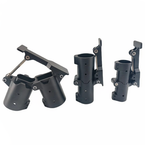 Connecteur de serrage de tuyau en alliage d'aluminium usiné CNC <span class=keywords><strong>BOSS</strong></span> 30/40/50mm, type fraisage, pliable horizontal, à dégagement rapide, pour <span class=keywords><strong>RC</strong></span> - Product Image 3