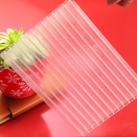 Feuille de polycarbonate creuse multicouche transparente pour serre HANGMEI PC