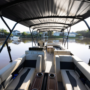 <span class=keywords><strong>Bateau</strong></span> ponton en aluminium soudé, <span class=keywords><strong>bateau</strong></span>-maison flottant économique, barge de fête ponton, mini <span class=keywords><strong>bateau</strong></span> ponton de pêche sportif à moteur hors-bord - Product Image 5