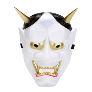 Hannya หน้ากากผีญี่ปุ่นฮาโลวีนปาร์ตี้ฮาโลวีนหน้ากากฮาโลวีนสยองขวัญ hannya ผู้หญิงผู้ชายหน้ากากประกอบฉากแต่งหน้า - Product Image 1