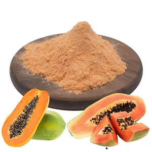 Suministro de fábrica polvo de papaya natural para beber y hornear