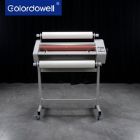 Laminateur à chaud et à froid FM650 |   Format 635 mm, température réglable de 0 à 160 °C, compatible A3/A4/A5/A6, vitesse de 0,6 à 2 m/min, 1850 W