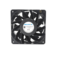 WELLSUNFAN OEM ODM 12038 120x120x38mm DC Brushless Axial Cooling Fan 12V 24V 48V Ball Bearing CPU Cooler Inverter Industrial