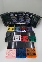 Console de jeu portable R36S avec système Linux, écran haute définition de 3,5 pouces, 20000 jeux ; Console de jeu vidéo portable