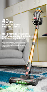 Compre en Línea una <span class=keywords><strong>Aspiradora</strong></span> Ligera de Mano para Personas Mayores con Filtro HEPA Lavable, Inalámbrica, sin Bolsa y Vertical - Product Image 4