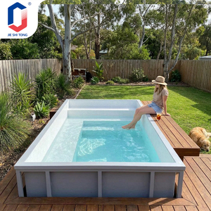 Heavy Duty Above Ground Swimming Pool Eco Safe Material Easy Install For Hotel Resort Project pool - Product Image 1