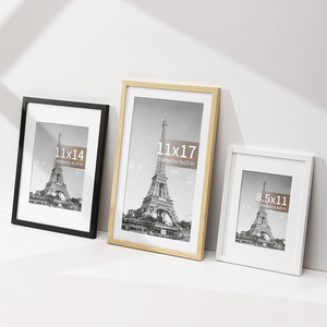 4x6 5X7 6X8 8x10 A4 A3 11x14 12x16 12x18 16x20 18x24 24x36 Black <strong>White</strong> Multicolor Poster Picture <strong>Frame</strong> Picture Wood <strong>Photo</strong> <strong>Frame</strong> - Product Image 3