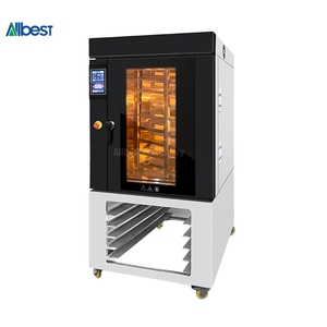 Four à convection industriel à 8 plateaux, à air chaud, état neuf, four à sole numérique pour boulangerie de comptoir, four électrique - Product Image 1