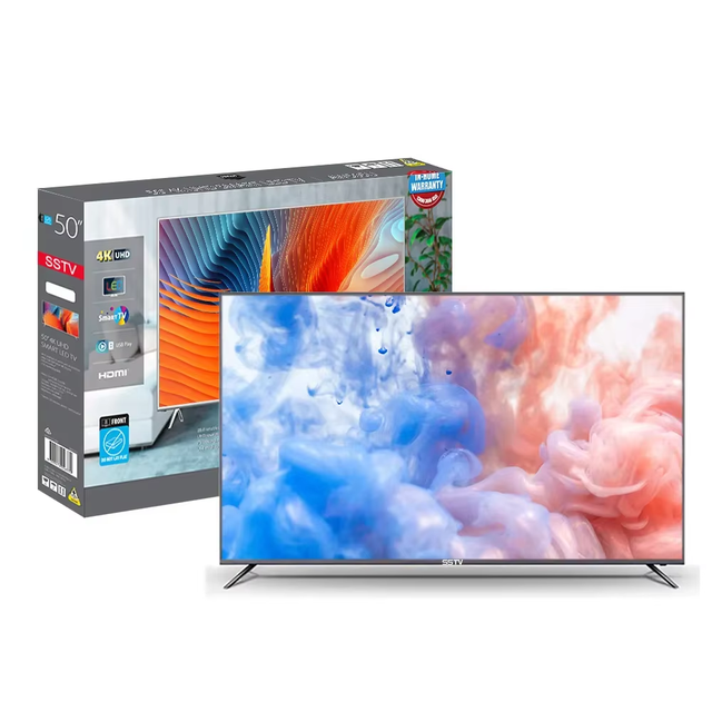 Factory OEM 50-Inch 4K 120Hz Android Smart TV Frameless LED TV