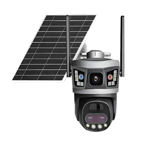 Solar <strong>Camera</strong> 10x Zoom Full Color Night Vision Smart Power Saving 6MP <strong>Built</strong>-in Large Battery CMOS <strong>Sensor</strong> Cloud Storage 1 Year - Product Image 3