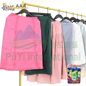 KingAAA ladies Clothes Shipping service Japan Used Clothing Bales Mixed used clothes in bales