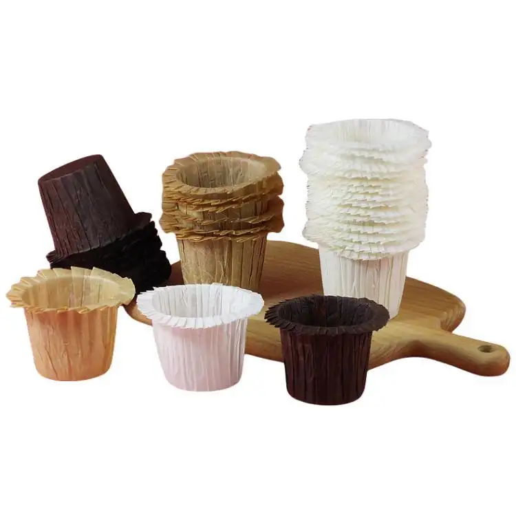 Disposable 100 ml Colorful Pastry Muffin Tools Cake Molds Cupcake Liners Paper Baking Cups