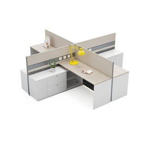 Bàn văn phòng di động máy trạm đôi cho trung tâm cuộc gọi - Product Image 6