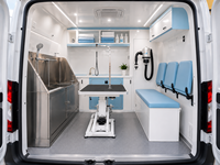 Fourgon de toilettage pour animaux de compagnie diesel 4x2, directement de l'usine, avec design intérieur personnalisable