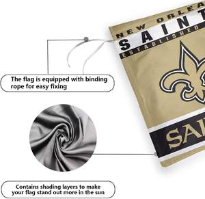 Оптовая продажа Высокое качество 12x18 дюймов двухсторонний <span class=keywords><strong>Seahawks</strong></span> NFL открытый декоративный дворовой баннер Садовый флаг - Product Image 3