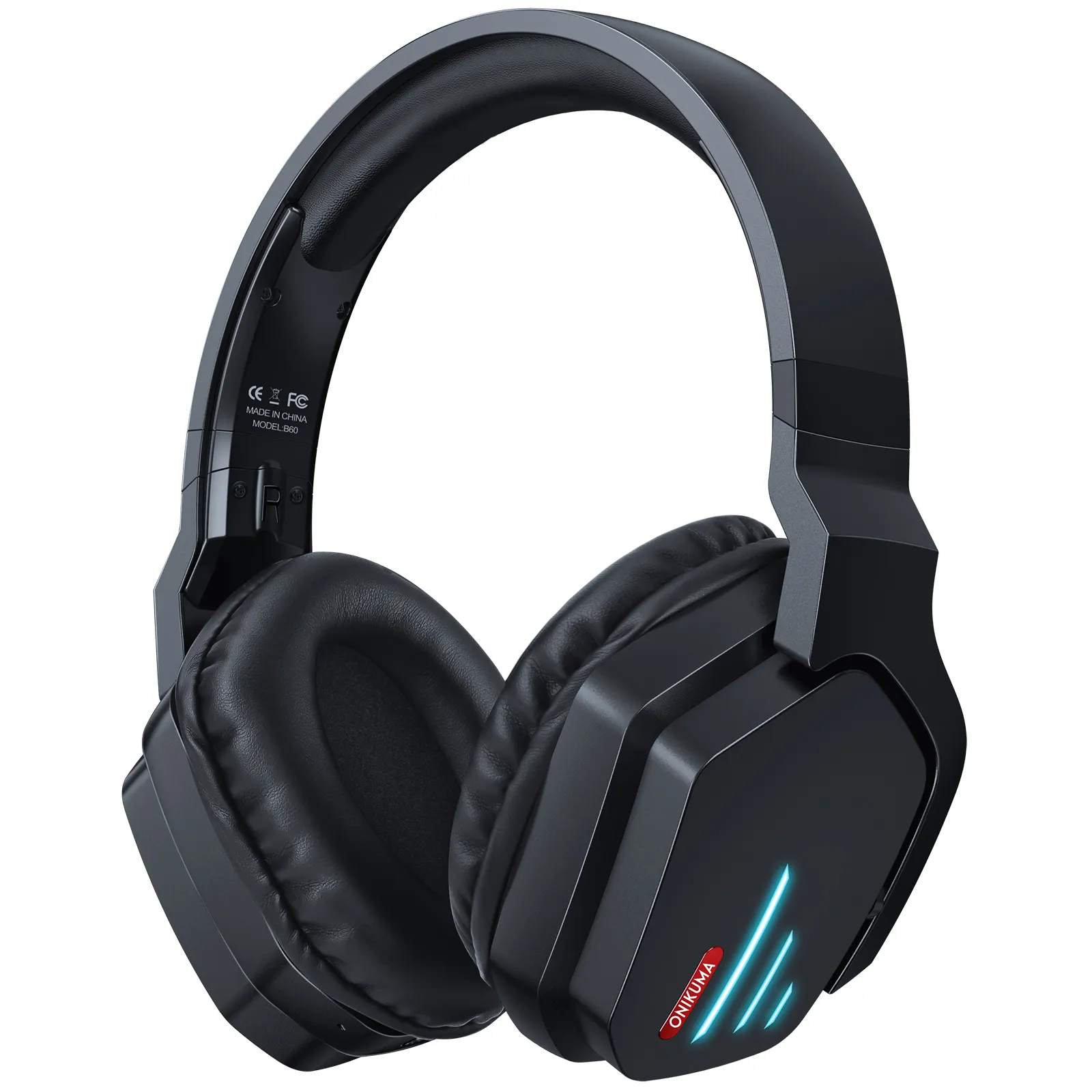 TWS ONIKUMA B60 noise cancelling headphones beats audifonos gamer wireless vr gaming headset auriculares inalambricos bluetooth