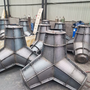 แม่พิมพ์เหล็กสี่ขาแบบหนาพิเศษ ทนทาน ขนาดสั่งทำได้ สำหรับงานคอนกรีตสำเร็จรูป ชิ้นส่วนกันคลื่น ง่ายต่อการถอดแบบ ป้องกันชายฝั่ง - Product Image 6