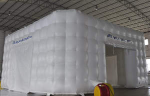 XZ OEM ODM weiße große Schauwürfel quadratisch aufblasbare wasserdichte Ausstellungszelte - Product Image 2