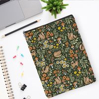 Pochette de protection avec logo personnalisé pour livre, pochette, sac, couvertures de livres avec fermeture éclair