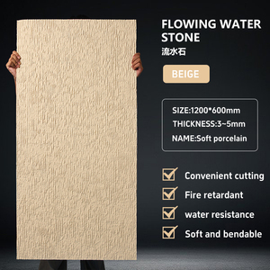 Carrelage <span class=keywords><strong>de</strong></span> <span class=keywords><strong>parement</strong></span> en pierre douce écologique Panneaux muraux flexibles avec revêtement mural en gros d'usine Pierre pour <span class=keywords><strong>chambre</strong></span> à coucher - Product Image 5