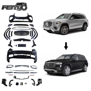 FEITUO Kits de carrosserie de haute qualité pour <span class=keywords><strong>GLS</strong></span> 2020-2024 Mise à niveau vers 2024 <span class=keywords><strong>GLS</strong></span> MBH Pare-chocs avant et arrière - Product Image 1