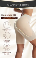 Nuevo diseño trasero femenino Colombianas-acolchado Hip Enhancer Shapewear Con Relleno Pompis acolchado señoras con almohadillas
