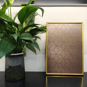 Tecnología de procesamiento de paneles decorativos de metal impresos en color para cabinas de ascensor de acero inoxidable - Product Image 1