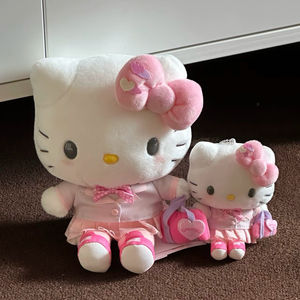 Entrega en 3-5 Días en EE. UU., Peluche de Hello Kitty Estudiante de 8 Pulgadas, Juguete de Peluche de Hello Kitty de Preparatoria, Animal de Peluche Suave y Abrazable de Hello Kitty - Product Image 4