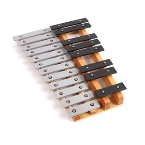 Venda quente 20 notas monressori percussão glockenspiel metal xilofone metalofone instrumento musical - Product Image 3