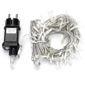 Ghirlanda di luci LED piatte, a bassa tensione, RGBY, 10m, ideale per decorazioni interne ed esterne, feste ed eventi. - Product Image 3