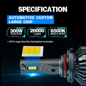 <span class=keywords><strong>Ampoule</strong></span> de phare LED <span class=keywords><strong>H7</strong></span> 180W à prix avantageux avec luminosité extrême pour BMW F30 F10 E90 E60 G20 370z Phares de voiture - Product Image 5