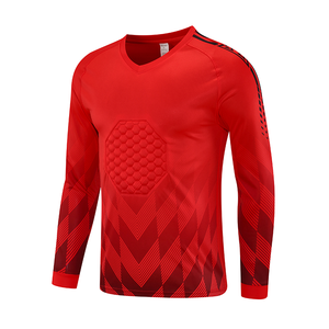 Camisetas de Portero de Fútbol para Hombre de Alta Calidad Directo de Fábrica, Corte Automatizado, Nombres Personalizados, Logotipos de Equipos, Tejido Transpirable, Secado Rápido - Product Image 2