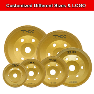 Amoladora de copa de corte de diamante de hormigón de 4 pulgadas, hoja de lijado de piedra, disco de muela abrasiva de 100x16mm - Product Image 4