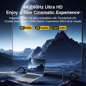 ULT-unite 2m 4K 60Hz Ultra HD USB Type C to HDMI <strong>Cable</strong> with Combination Shielding <strong>for</strong> <strong>Computer</strong> Display Projector Mobile Devices - Product Image 3