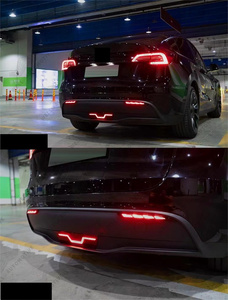Popular Auto Accessories <strong>LED</strong> Rear <strong>Diffuser</strong> Brake Light Abs Plastic <strong>Red</strong> Light Brake Lamp for Model Y Classic Style - Product Image 3