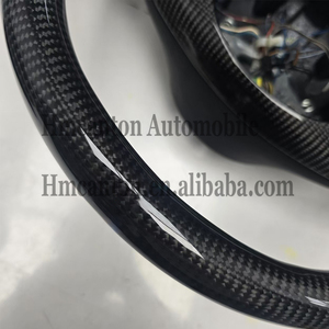 Nouveaux produits : Volant en cuir lisse en fibre de carbone pour BMW Série 3 E46 - Product Image 3