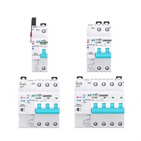Disjoncteur intelligent multipolaire (1P-4P) Graffiti ZigBee avec mesure de consommation, télécommande résidentielle et reconnexion automatique sans fil