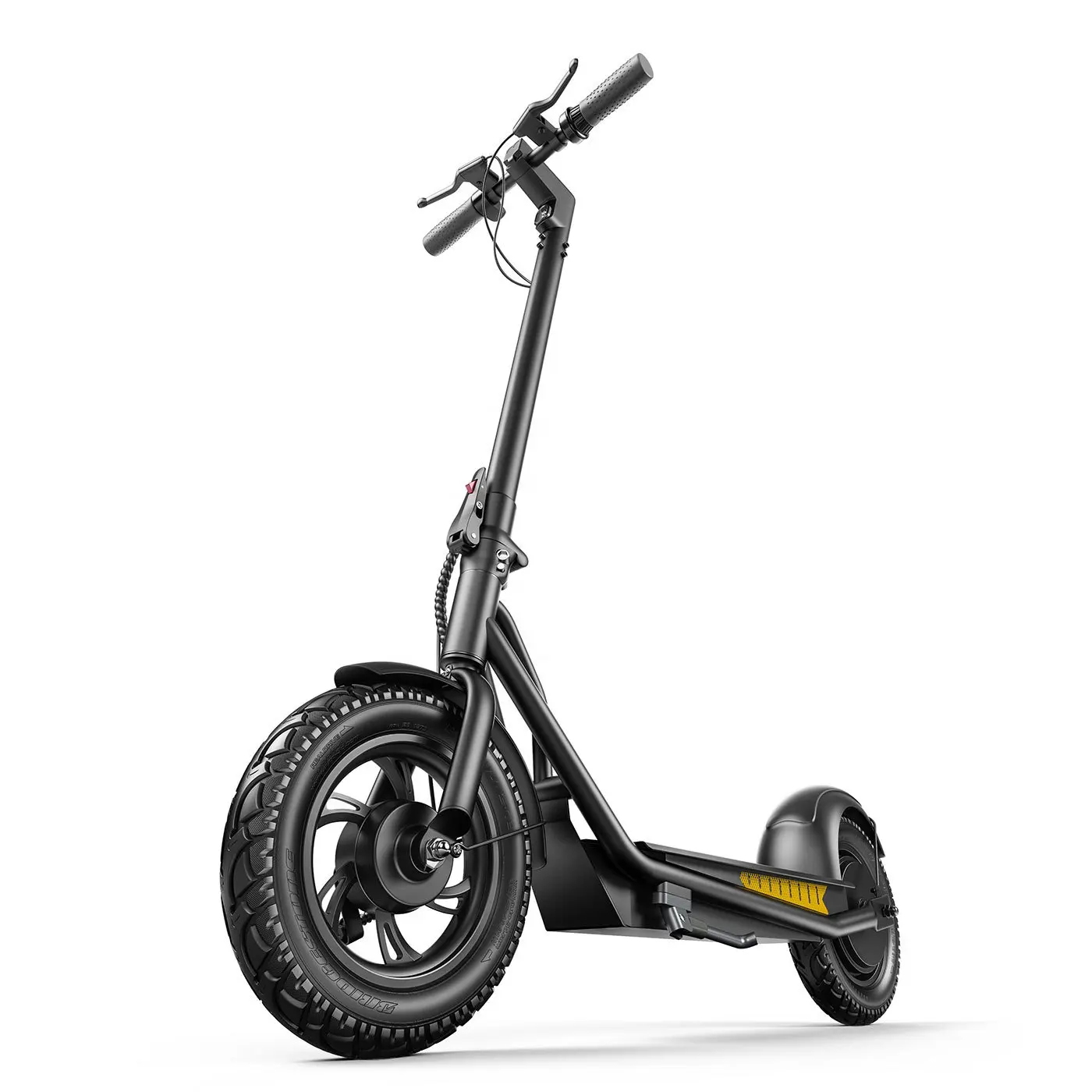 EU magazzino scooter mobilità elettrica scooter, batteria 36V 17Ah grande ruota 12 pollici scooter, motore 500W 35 km/h scooter ad alta velocità