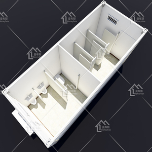 Luxury, premade House steel Framed container 20 ft temporary house Exterior panels House Farm Cottage - Product Image 1