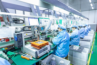 Montre sans carte ERF Factory, réglage du poids de l'équilibreur à ressort bleu, montre en titane