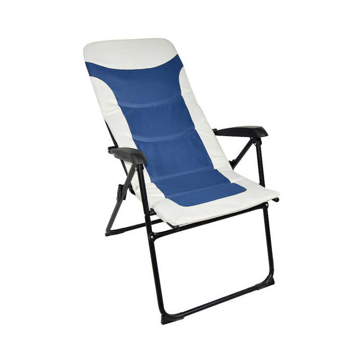 6 Position Adjustable Outdoor Garden Caravan Folding Camping Reclining