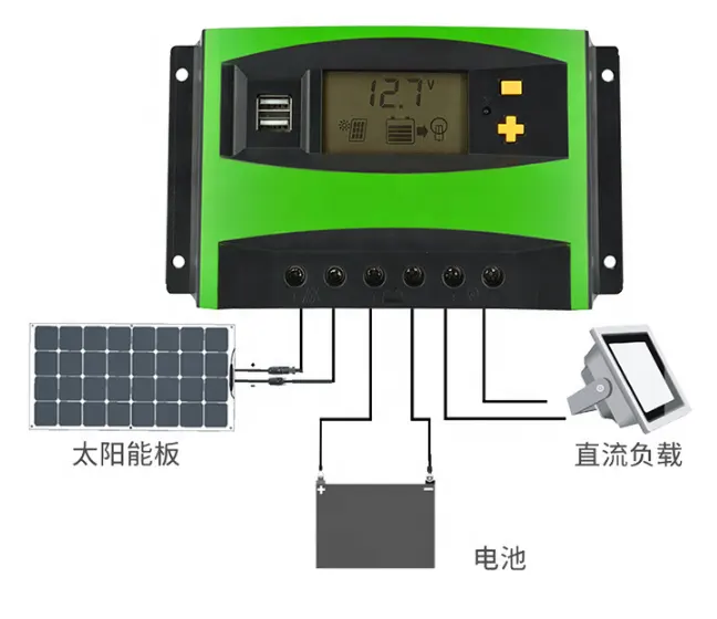 Dual USB PWM Solar Controller 10A 20A 12v 24v identificazione automatica carica fotovoltaica controller solare intelligente